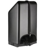 Side view including zipper