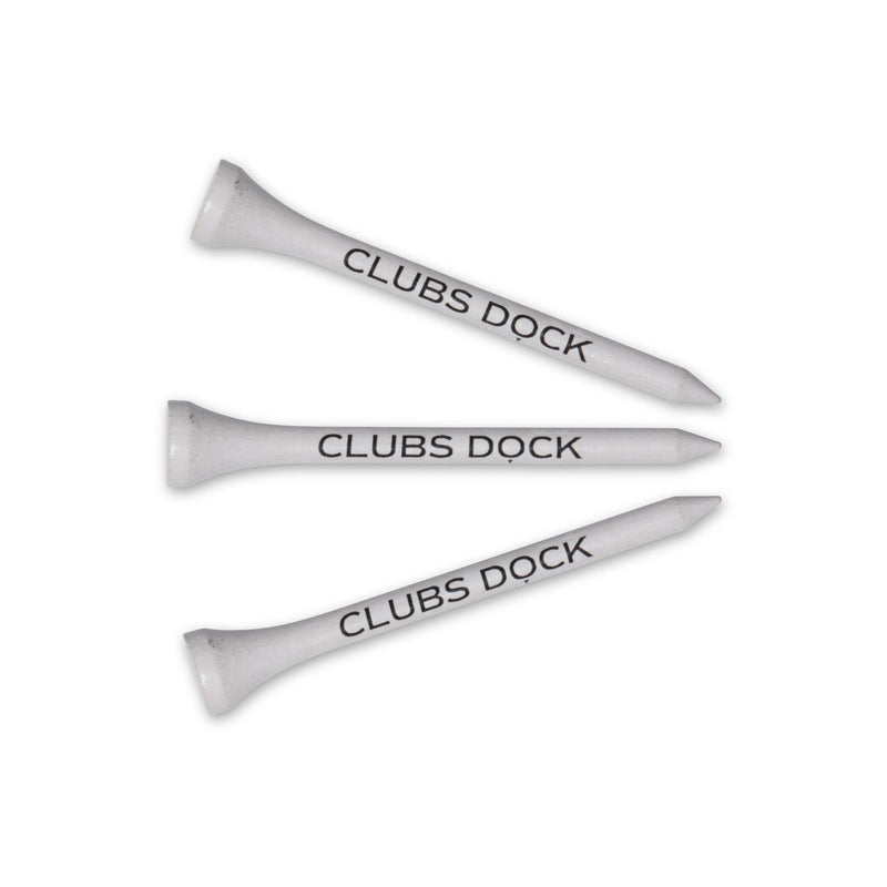 ClubsDock Bamboo Golf Tees Bamboo3- ClubsDock