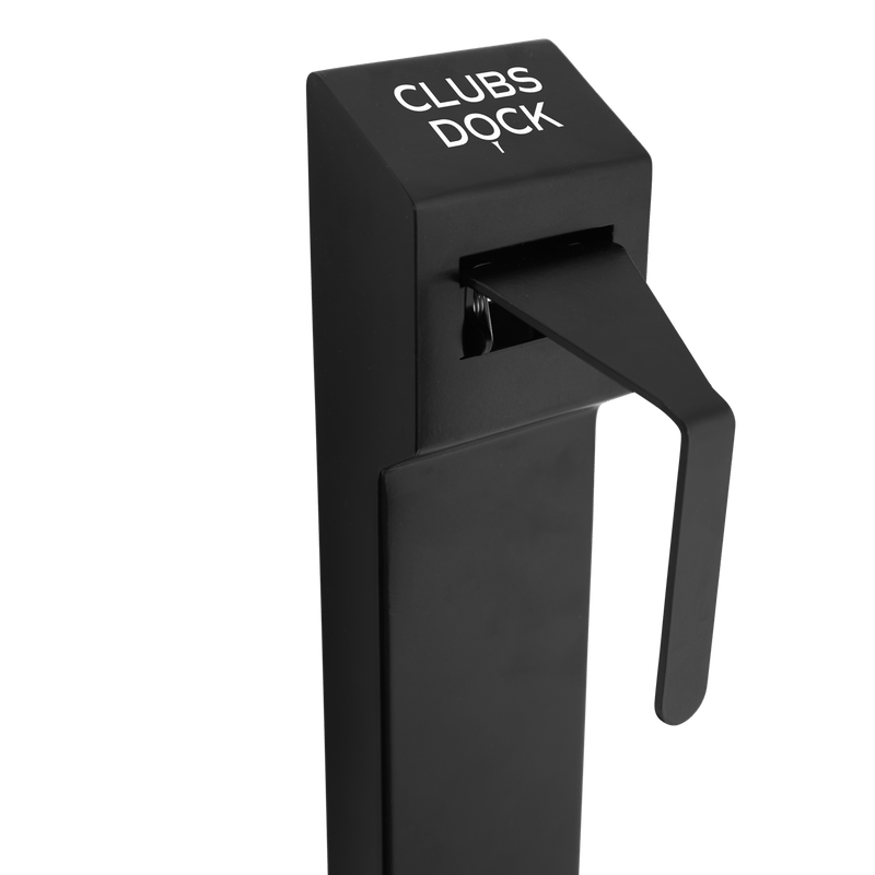 ClubsDock Black Golf storage - hook view